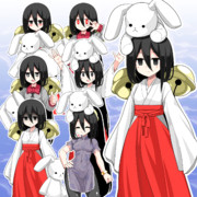 中国うさぎ立ち絵素材