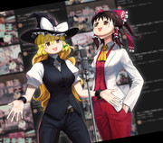 謎の覆面語り部コンビ