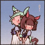 セイウンスカイとニシノフラワー