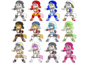 名前とカラーリングが選べる