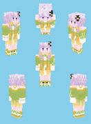 【Minecraft】結月ゆかり：メロン衣装