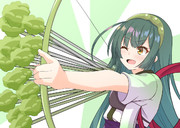 ずん子「ずんだ・アロー！束ね撃ちだ！」