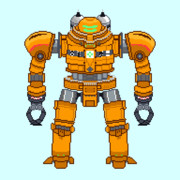 【ドット絵】ギガンティックアンローダー・バルガ（EDF）