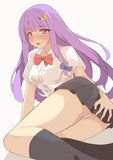 転んだ制服パチェ