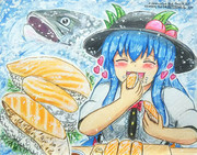 サーモン！こんなにも旨いものだったのね！もっと持ってきて！♥️