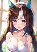 下着姿のタルマエに怒られる
