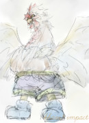 オリジナルモンスターのカラーラフ