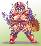 【ドラクエ3】女戦士（デフォルメ）