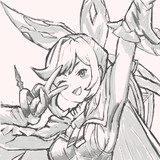 クラリス　模写