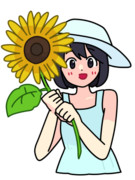 真夏の太陽