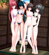 【今日のミクお姉さん】脇と そろえ合う足先…♡