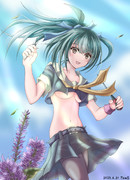 夕張とヘーベの花