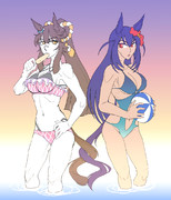 夏が終わるまで水着ウマ娘(6/21)