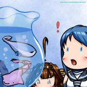 【艦これ】すっかり梅雨入りしちゃって久しいですが【五月雨/金剛】