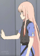 謎の美少女パート2その46（アニメ3話16分38秒スクショ）2023.6.24投稿