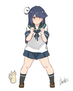 潮『が、がんばります！』