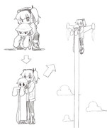 月読アイを持ち上げる足立レイ