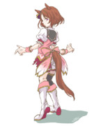 ｢身だしなみ…よしっと！｣