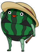 夏と言ったらスイカ