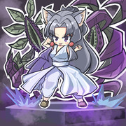 妖狐蔵馬のコスをしたイタコさん