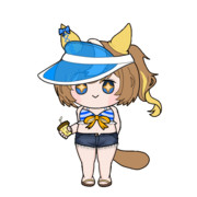 ボルドグフーシュくんに水着を着せたし…