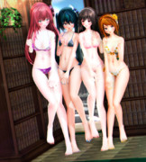 【今日のミクお姉さん】ふとももさんと キレイな足先を揃える♡