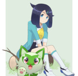 ニャオハとリコ