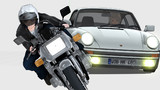 MMD　GSX1100S + Porsche911
