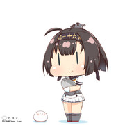 秋月　艦これワンドロ　2300702