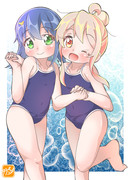 【おにまい】なゆたん＆まひろちゃん♡((っ´ω`)♥(´ω`⊂ ))