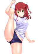 【ぼっち・ざ・ろっく!】ブルマ開脚する喜多郁代