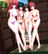 【今日のミクお姉さん】お姉さん達で ふみふみ…♡