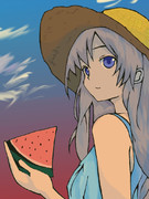 スイカを食べよう