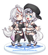 あん子＆もち子アクリルスタンドフィギュア　っぽく