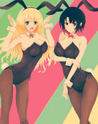 高雄&愛宕バニー