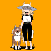 散歩、行くっすよ!!