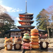 法隆寺のお菓子の塔