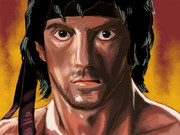 ランボー 怒りの脱出　シルベスター・スタローン