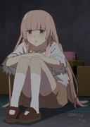 謎の美少女パート2その55（アニメ4話6分21秒スクショ）2023.7.13投稿