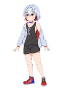 ウチの子立ち絵擬人化ワークスくん