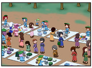 お寺の前のヤマビコさん　・１０７日目