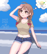 【艦これ】神州丸ホットパンツ部【ドット絵】
