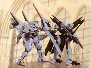 ガンダムキャリバーンVSシュバルゼッテ