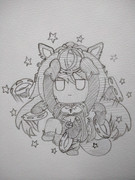 タンバリンを打ち鳴らすシンボリクリスエス