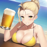 上司「暑い日はビールですねぇ！　かんぱーい！」