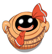 壺に潜むルーミア