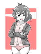 ちょっと！何を見てるのですか？