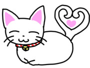ハートのねこまた