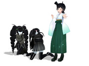 松風と微佐保姉妹