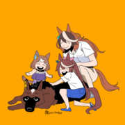 楽しいルドルフ家とシェパードシリウス